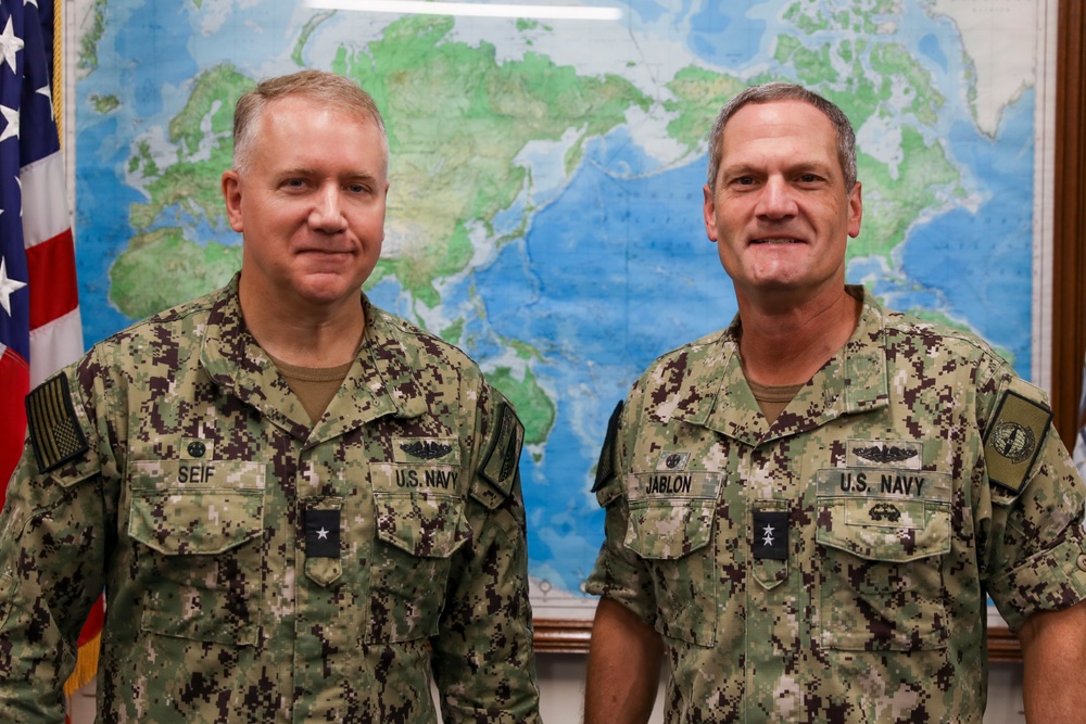 Rear Adm. Jablon visits Japan