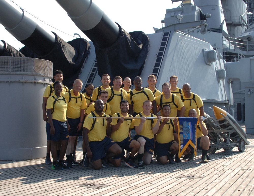 CPO Heritage Days Event aboard the Battleship Wisconsin