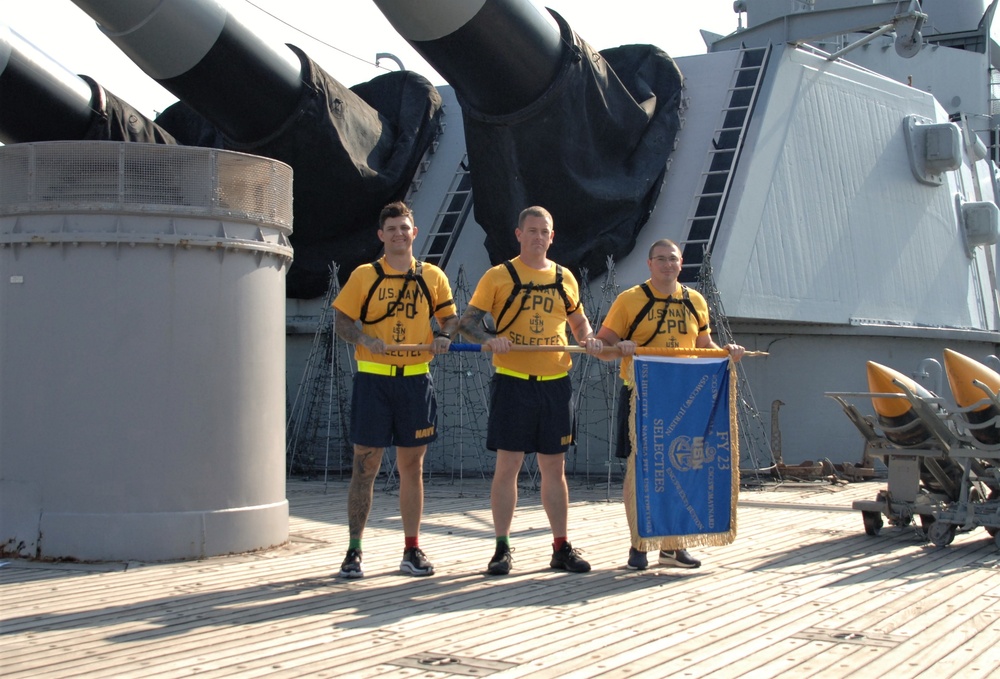 CPO Heritage Days Event aboard the Battleship Wisconsin