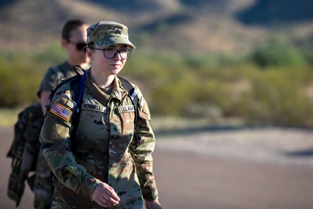 492nd Civil Affairs Battalion conducts Rising Phoenix Battalion March, Marche Internationale de Diekirch