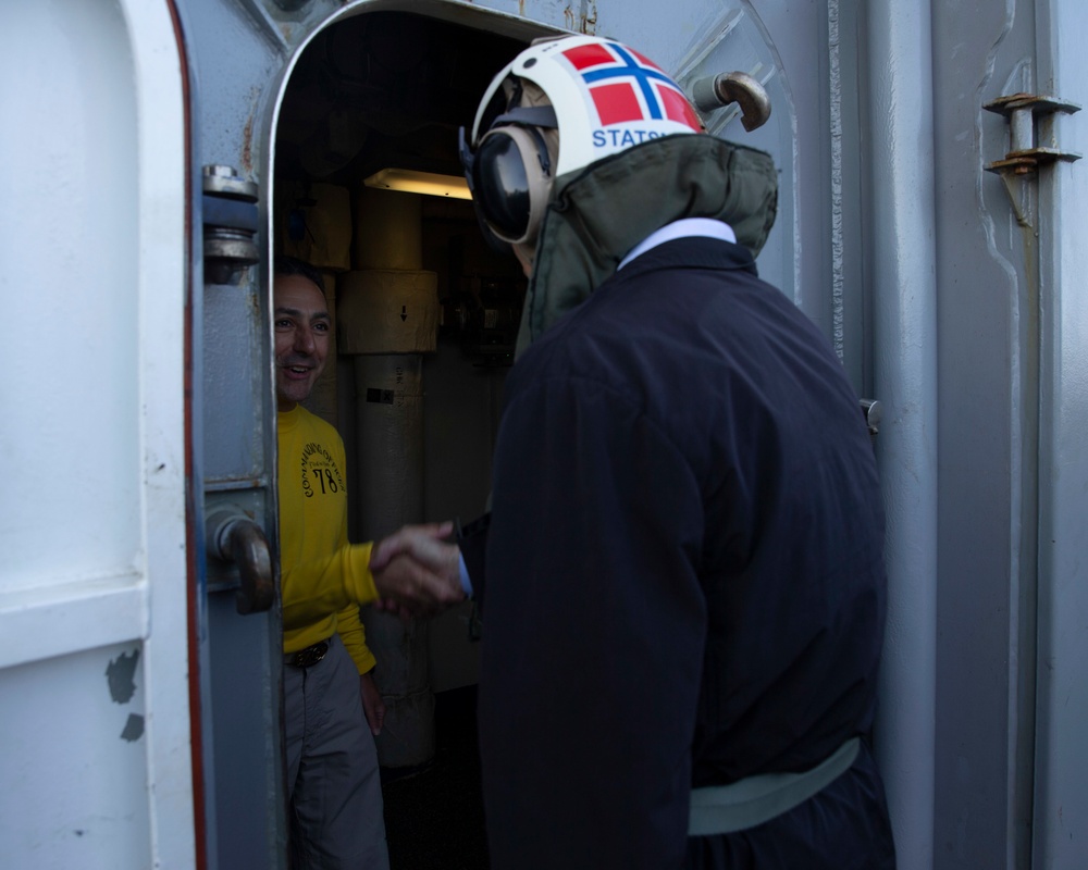 Norwegian Prime Minister Visits Gerald R. Ford