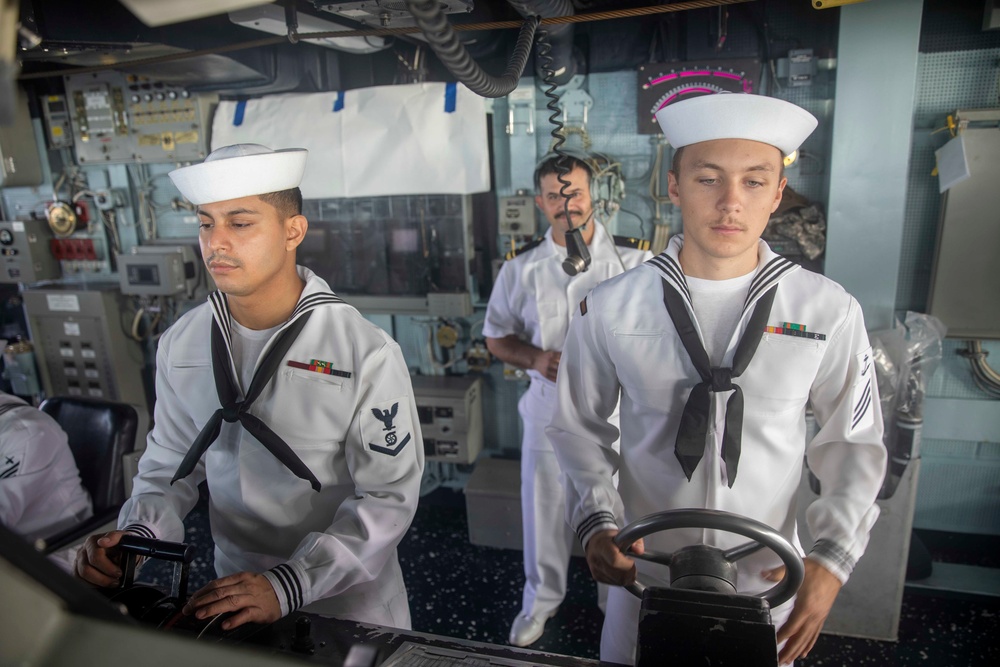 USS Farragut (DDG 99) Arrives In Jijel, Algeria