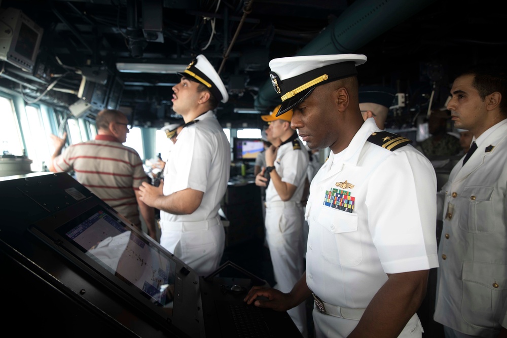 USS Farragut (DDG 99) Arrives In Jijel, Algeria