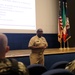 NSA Naples' Security Department Hosts LDO/CWO Brief