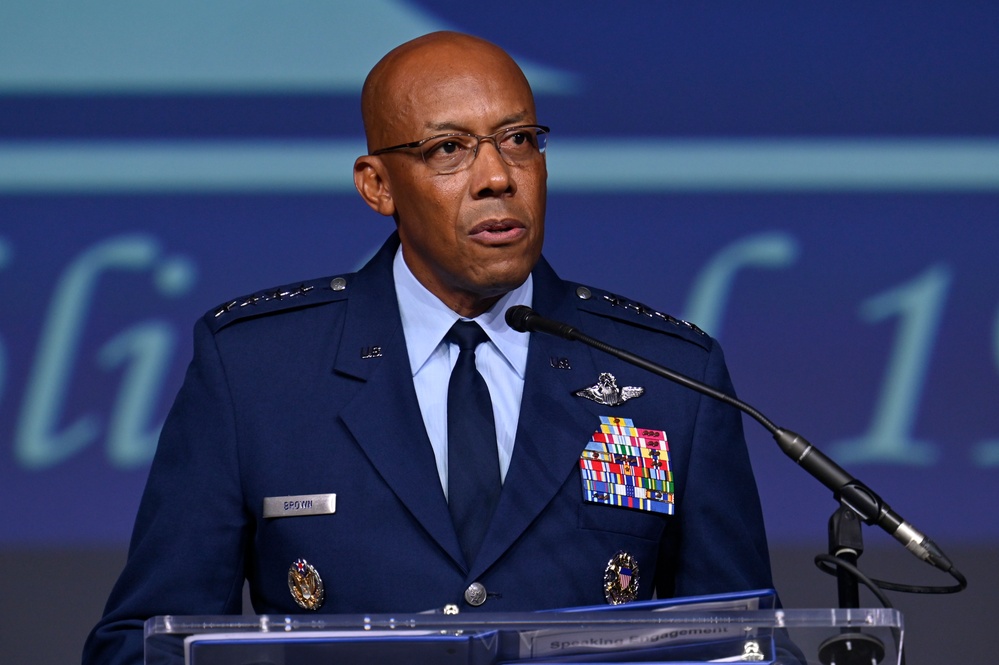 CSAF Brown gives keynote speech at ASC22