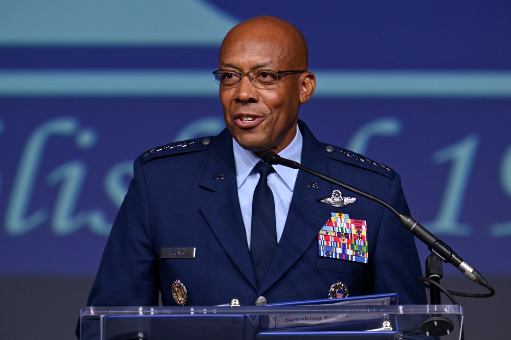 CSAF Brown gives keynote speech at ASC22