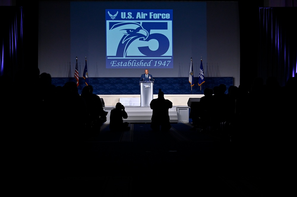 CSAF Brown gives keynote speech at ASC22