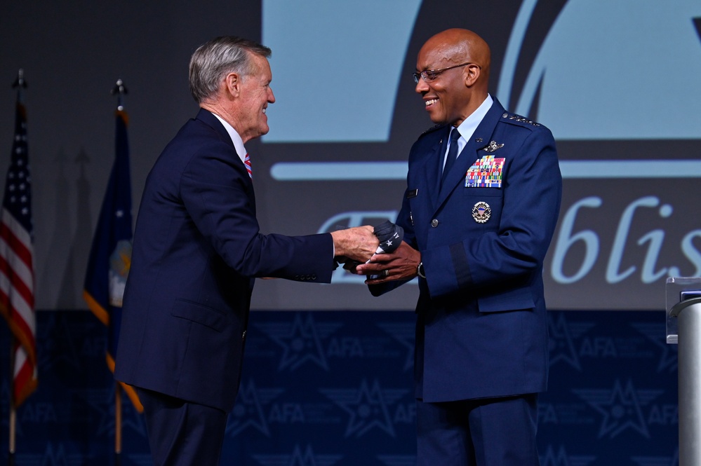 CSAF Brown gives keynote speech at ASC22