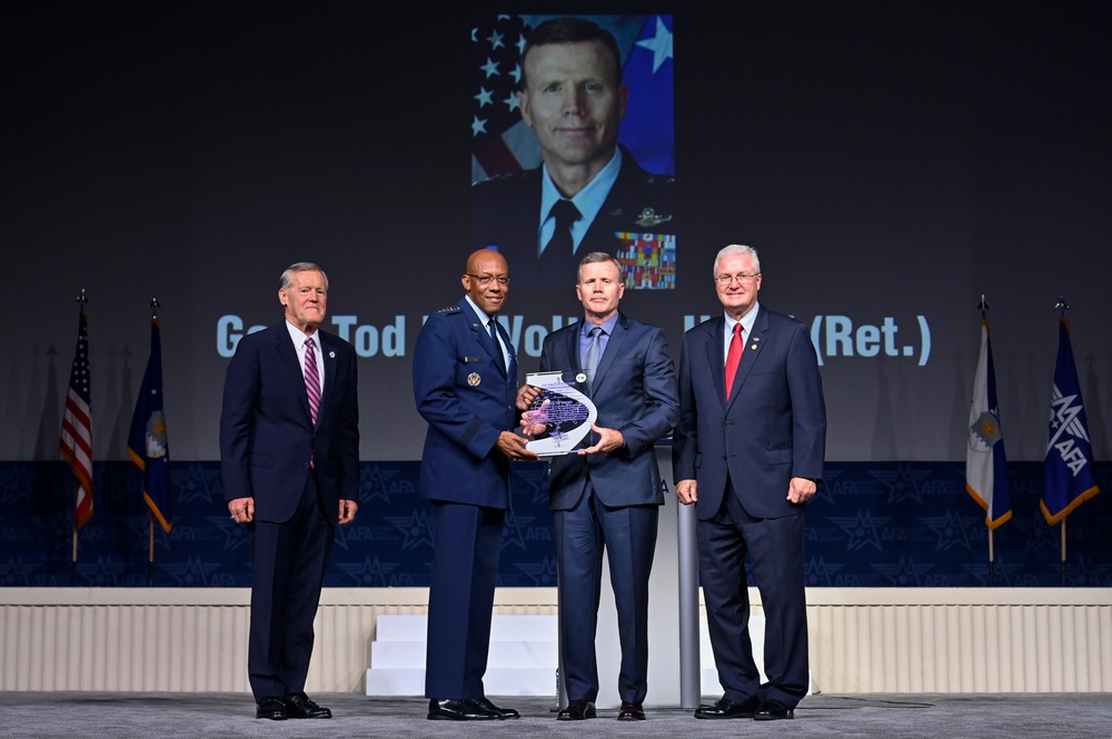 CSAF Brown gives keynote speech at ASC22