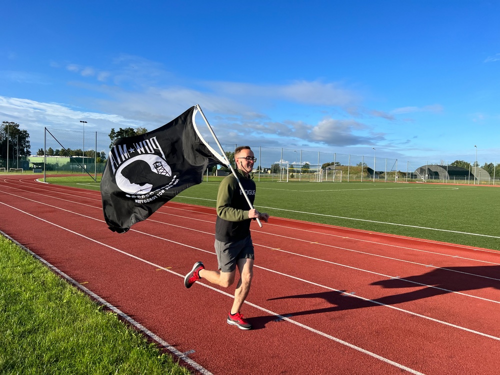 90th EFS hosts 24 hour POW/MIA run