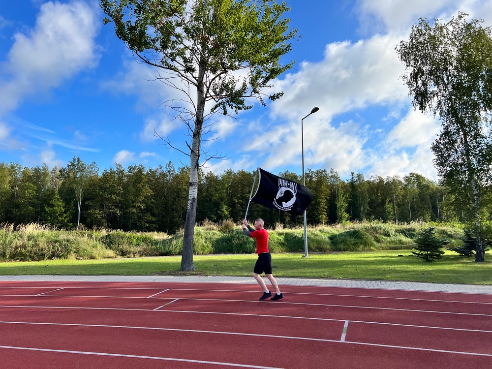 90th EFS hosts 24 hour POW/MIA run