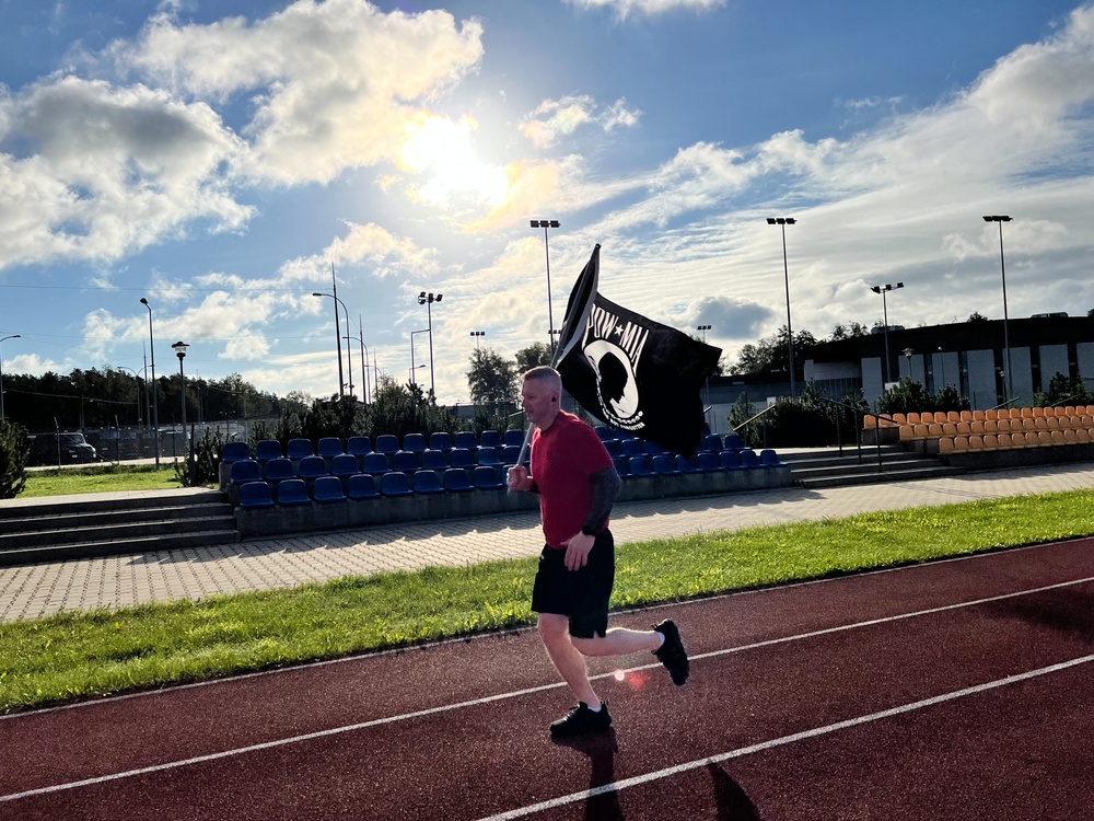 90th EFS hosts 24 hour POW/MIA run