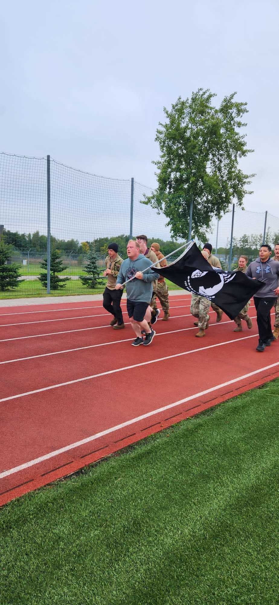 90th EFS hosts 24 hour POW/MIA run