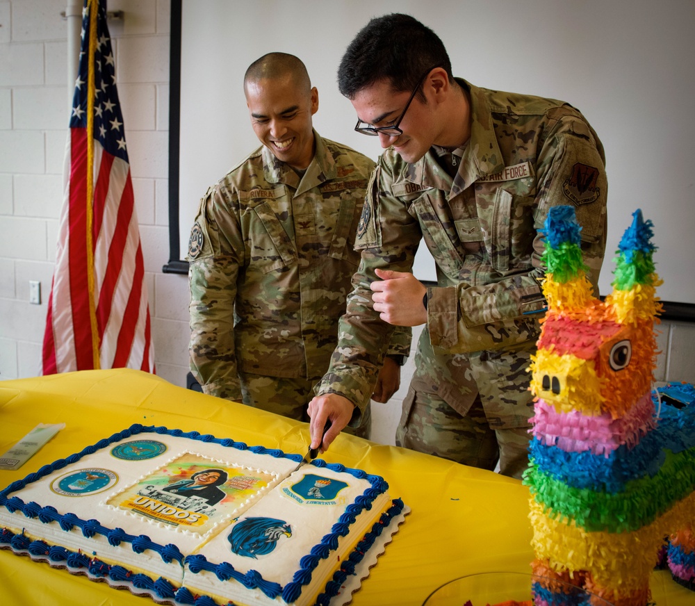 Airmen Kick-off Hispanic Heritage Month