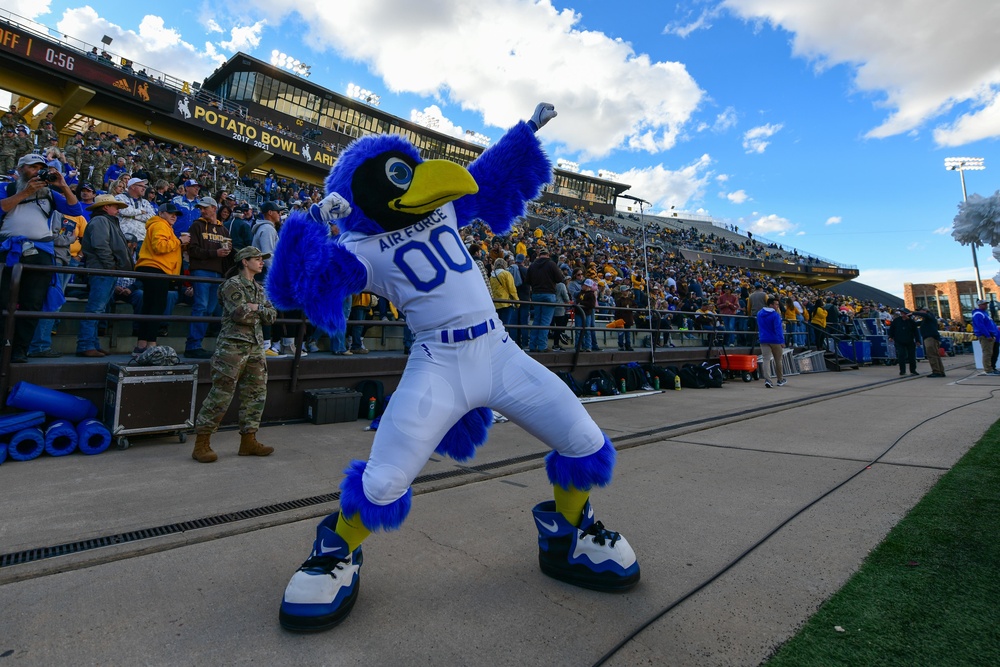 AFA plays at Wyoming