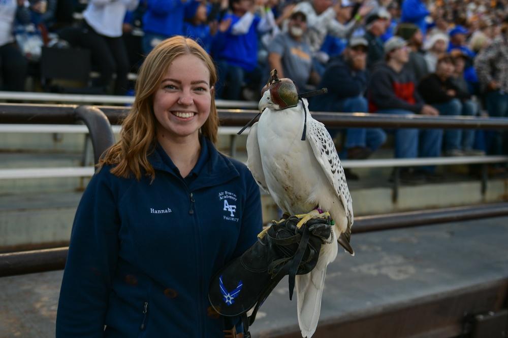 AFA plays at Wyoming