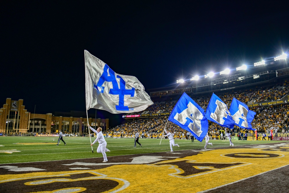 AFA plays at Wyoming