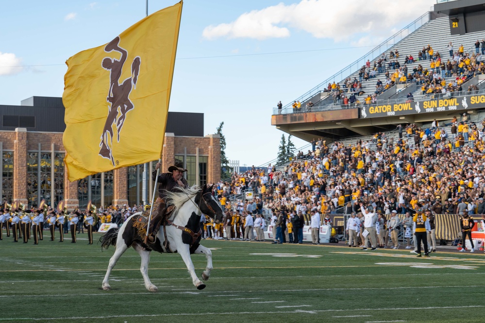 AFA plays at Wyoming