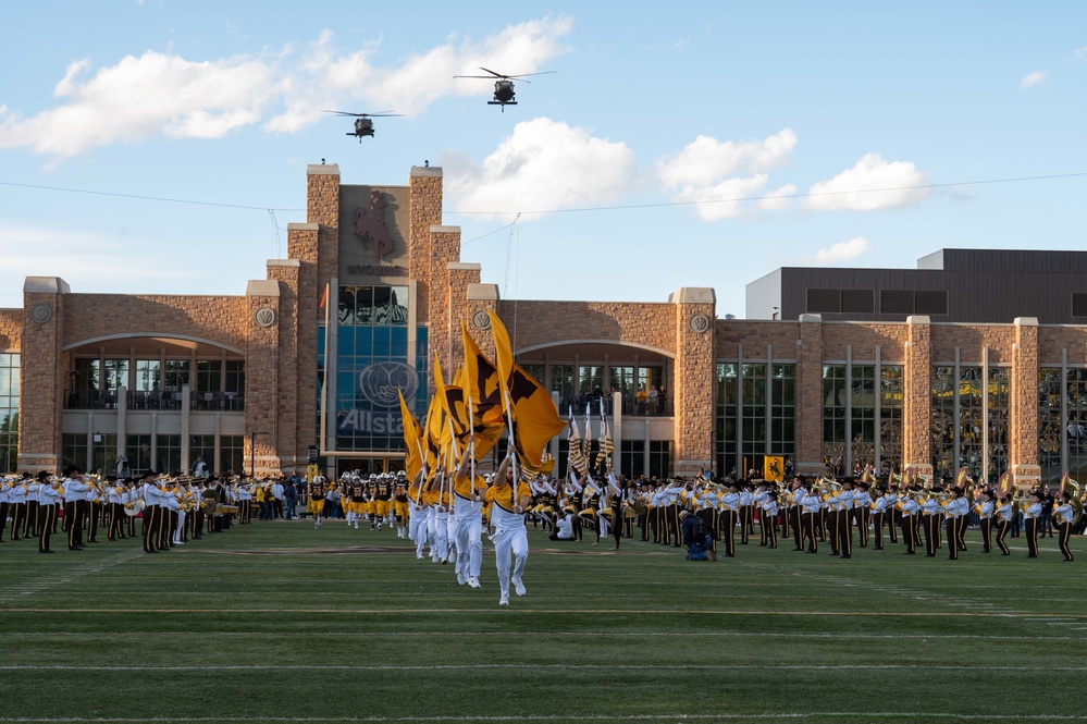 AFA plays at Wyoming