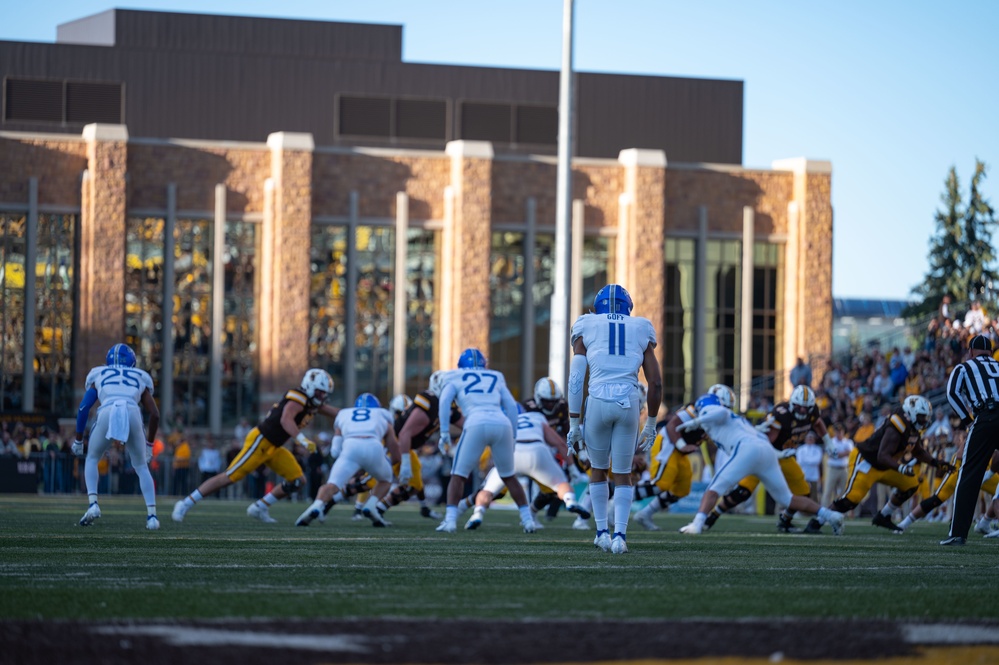 AFA plays at Wyoming