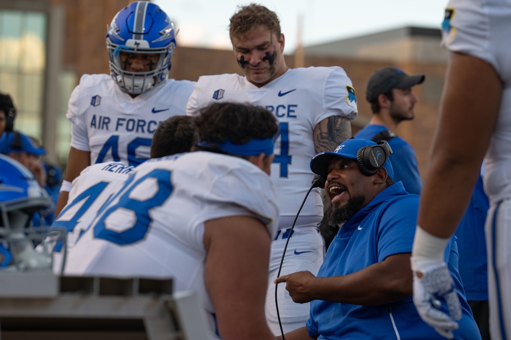 AFA plays at Wyoming