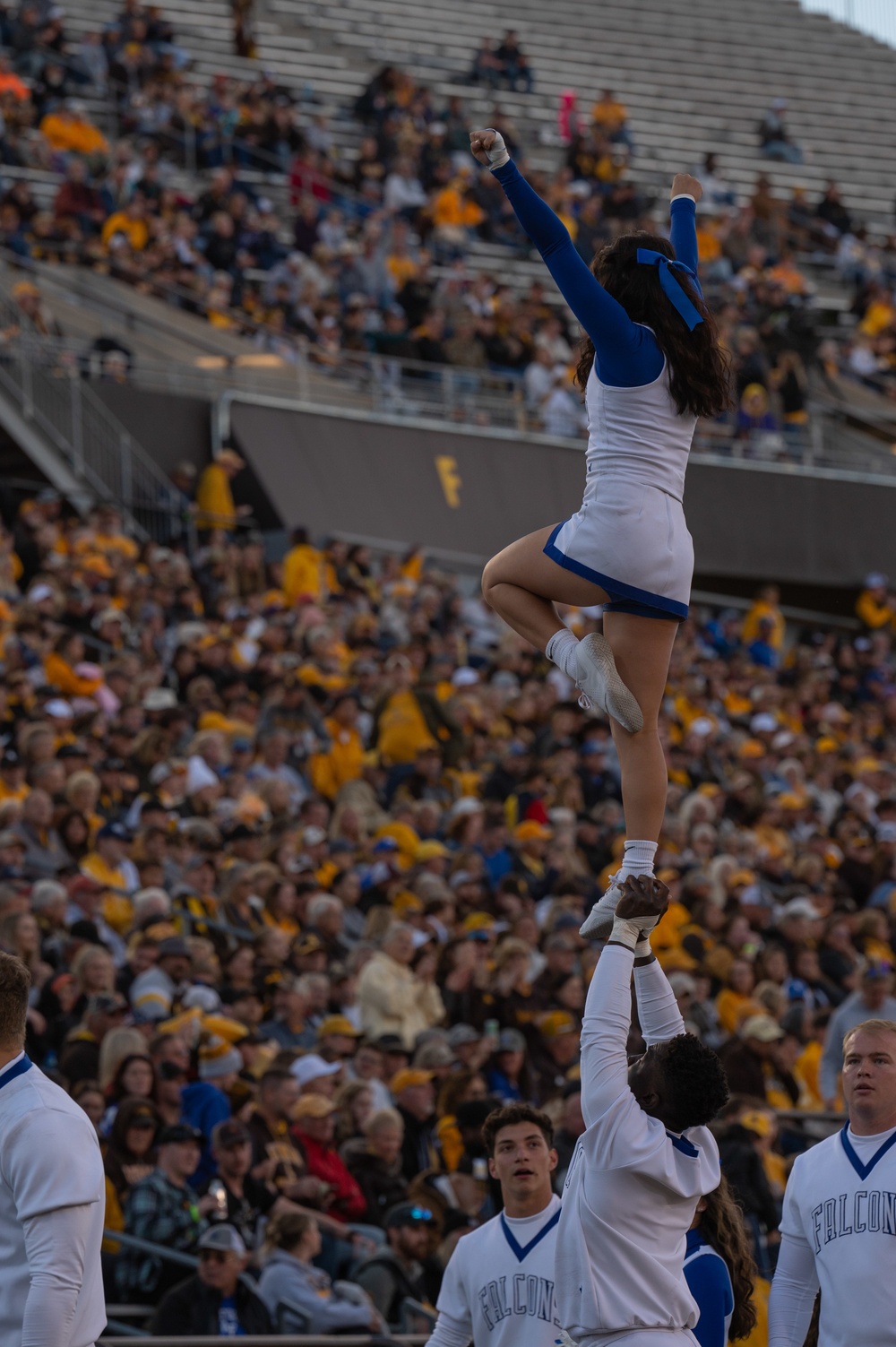 AFA plays at Wyoming
