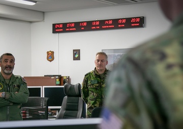 SpOC Commander visits NATO Space Centre