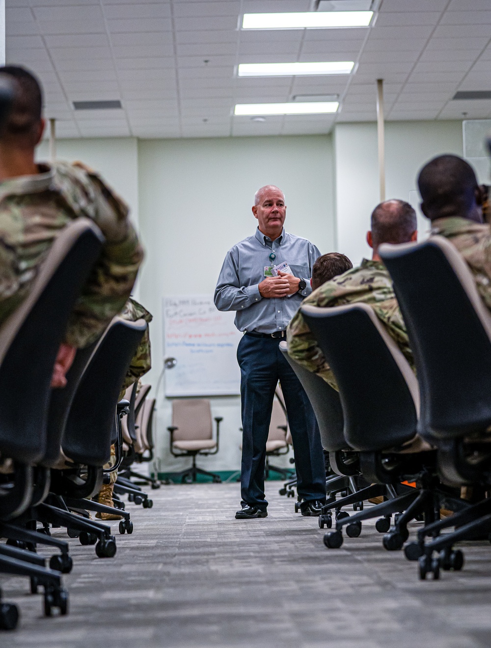 TBICoE Director Visits Ft. Carson