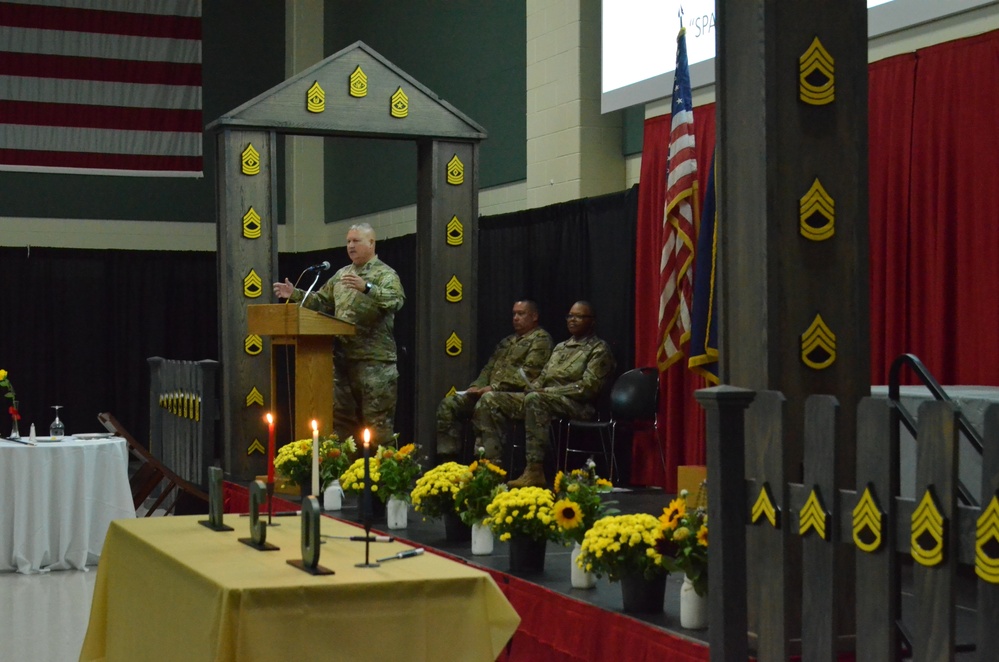 63rd Troop Command, Michigan National Guard, holds NCO Induction Ceremony on 9-11