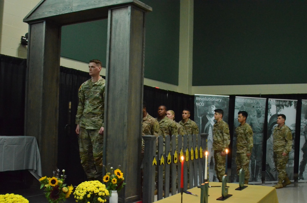 63rd Troop Command, Michigan National Guard, holds NCO Induction Ceremony on 9-11