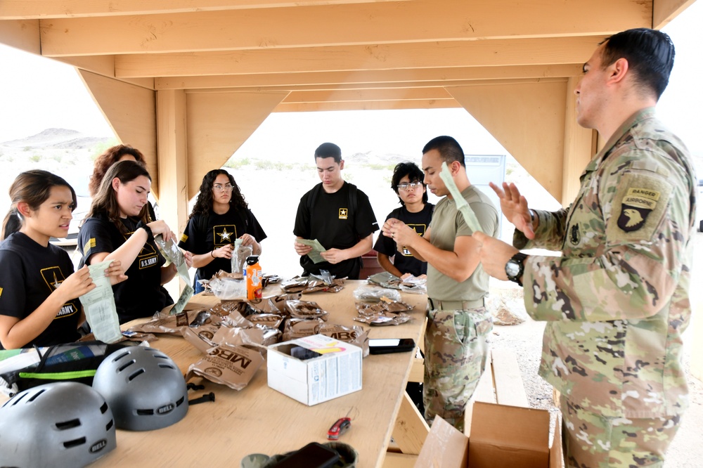 Newly enlisted Army recruits tour Yuma Proving Ground