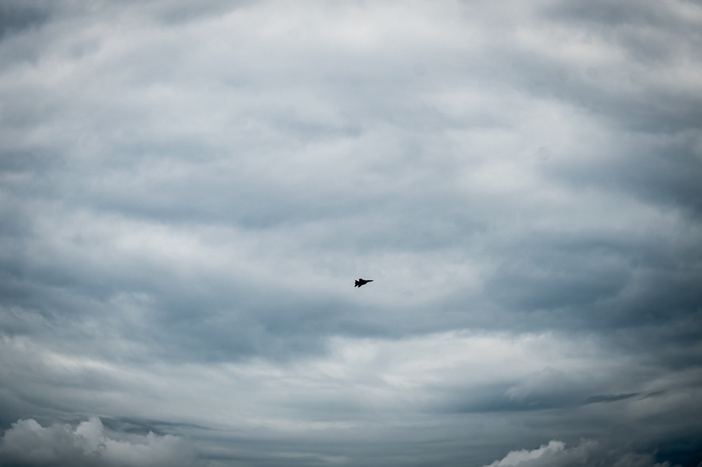 Sky’s the limit: SJAFB F-15E Strike Eagles take flight