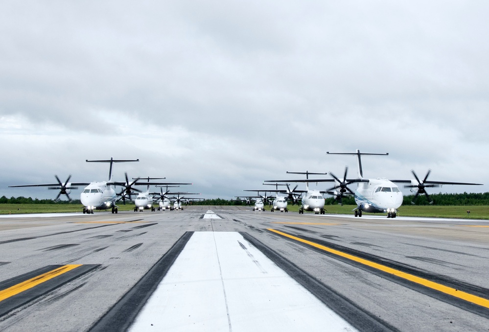 C-146s Demonstrate Show of Force