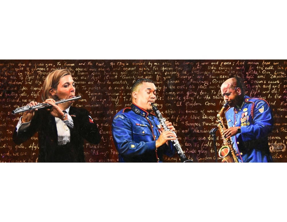 US Coast Guard Art Program 2021 Collection, Ob ID# 202114,  &quot;Always ready,&quot; Debra Keirce (14 of 32)