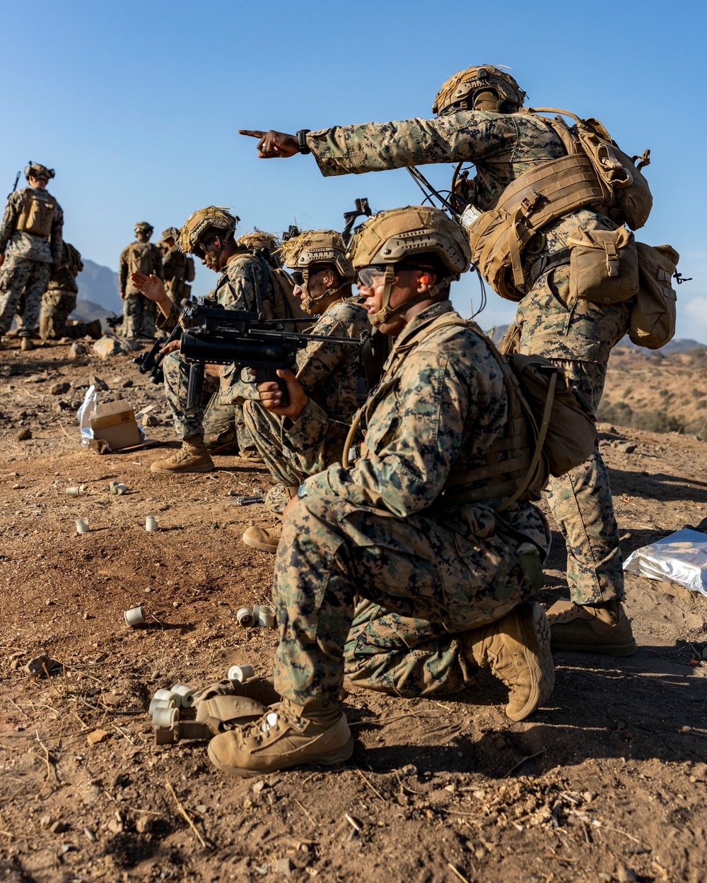 13th MEU BLT conducts grenade launcher training