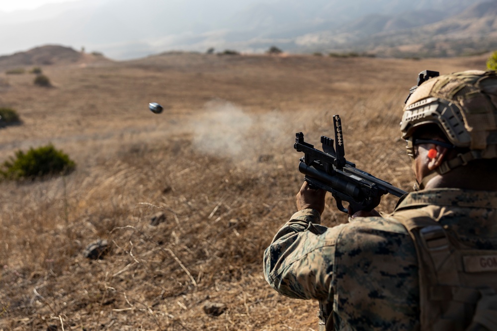 13th MEU BLT conducts grenade launcher training