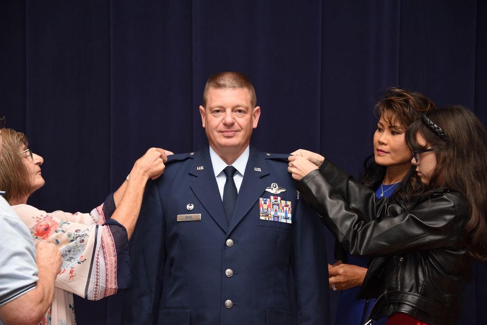 Operations Group Commander Lt. Col. Troy Wing promoted to colonel