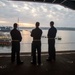 Sailors Observe Washington Skyline