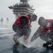 Sailors Clear Flight Deck Nozzle