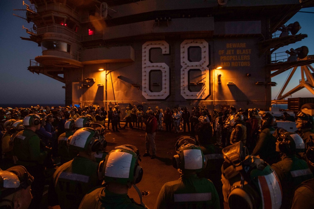 General Quarters on the Flight Deck