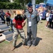 Georgia Air National Guard leaders, recruiters, and Airmen visit Georgia Military College football game