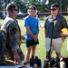 Georgia Air National Guard leaders, recruiters, and Airmen visit Mercer University football game