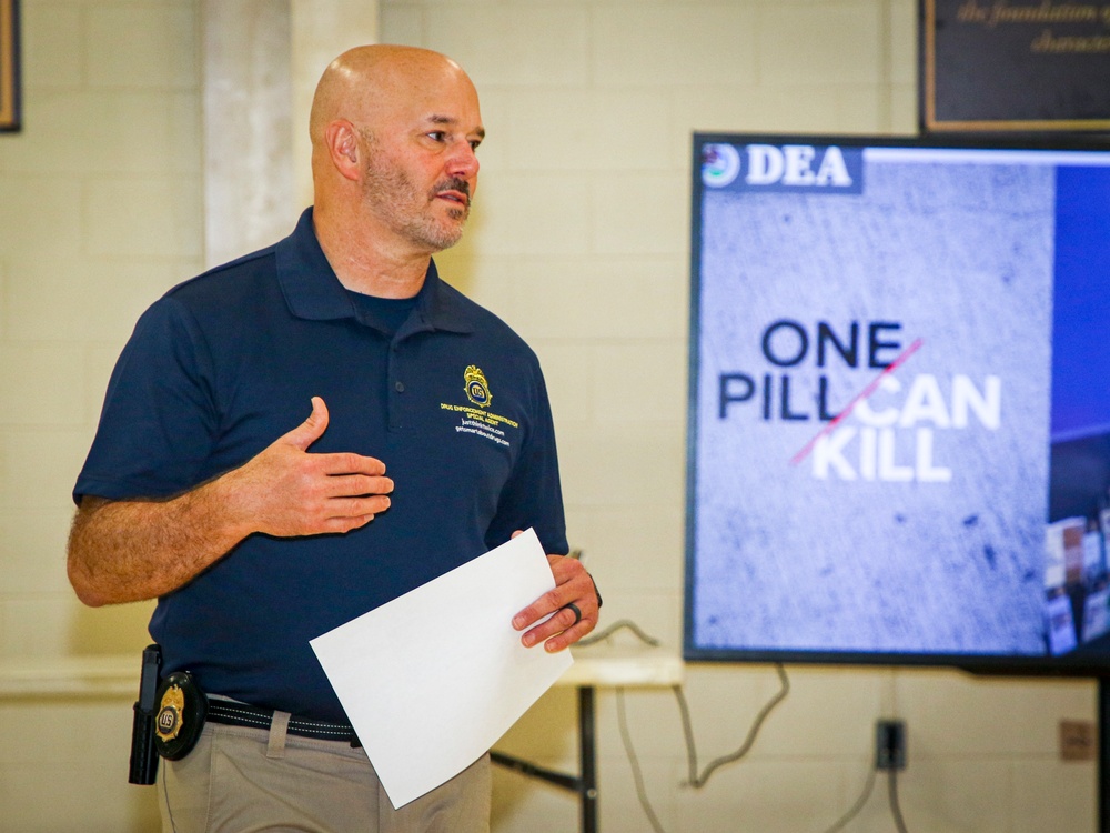 Texas Counterdrug hosts DEA visit at Texas ChalleNGe Academy