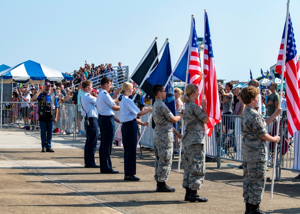 Civil Air Patrol Parades the Colors at Air Show