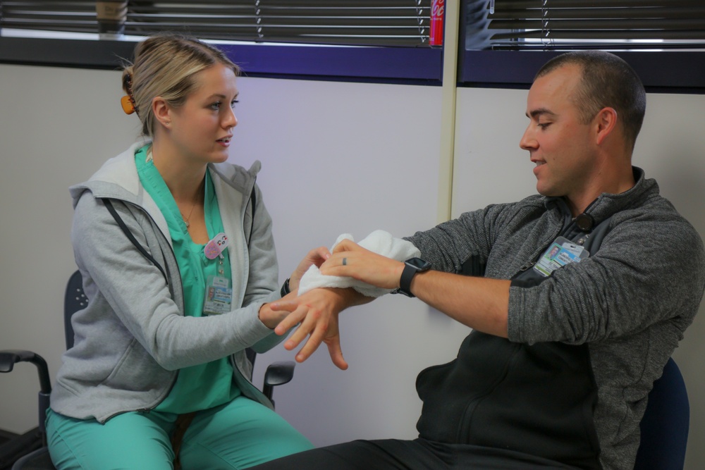 BACH PA Students conduct Burn Trauma Training