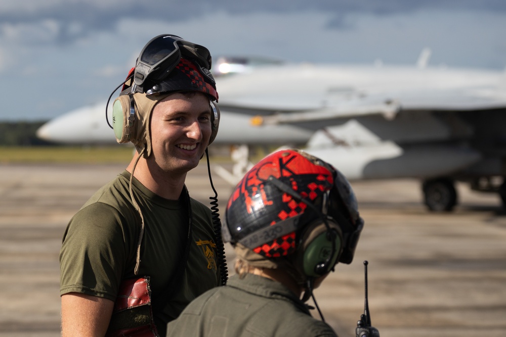 VMFA-312 helps Marines reach new heights