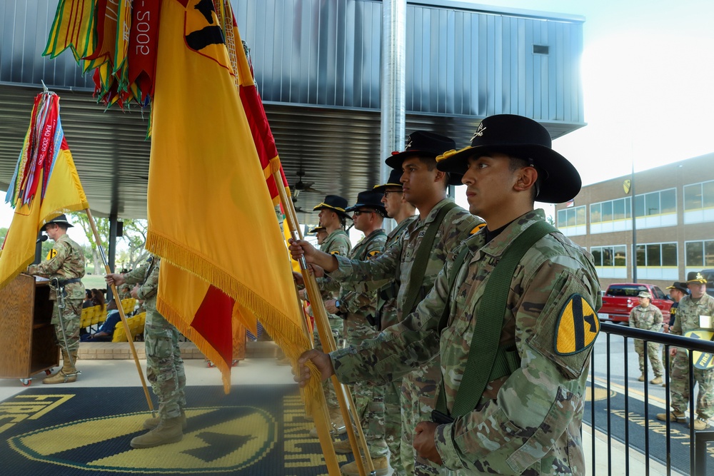 1st Cav Welcomes New Troopers