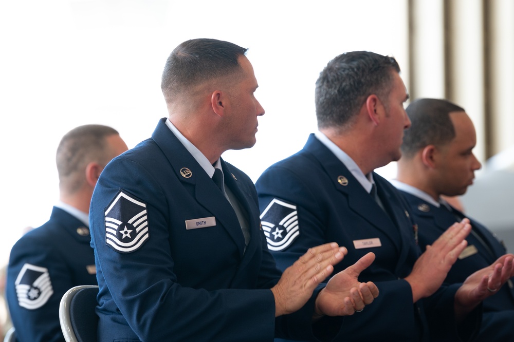 944th Fighter Wing inducts some of the Air Force’s newest Senior Noncommissioned officers