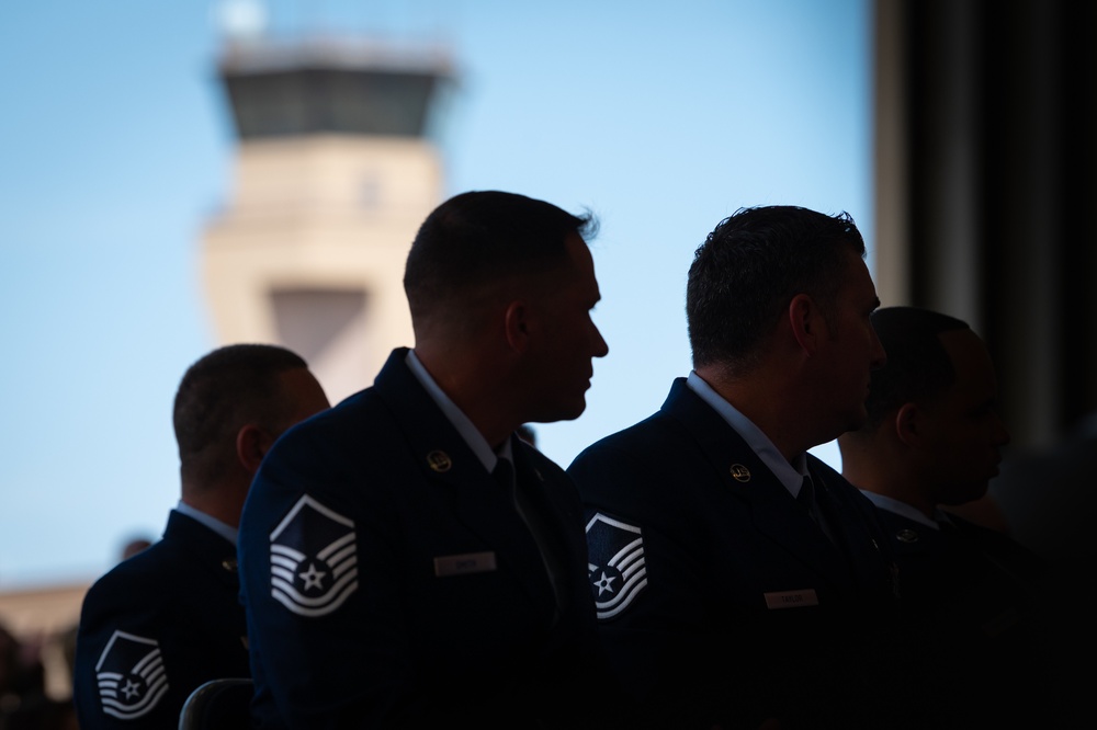 944th Fighter Wing inducts some of the Air Force’s newest Senior Noncommissioned officers