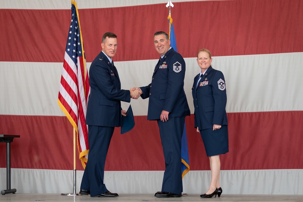 944th Fighter Wing inducts some of the Air Force’s newest Senior Noncommissioned officers